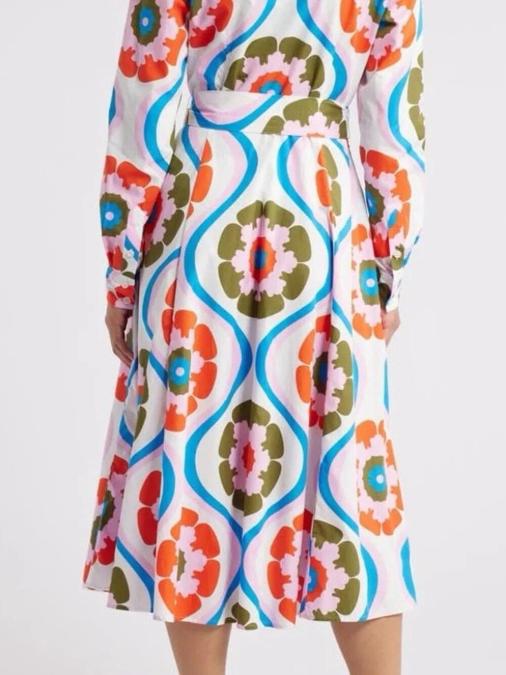 NWT Boden Amy Cotton Midi Shirt Dress Sz 4 - Picture 2 of 5